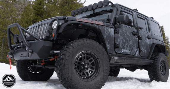 Wrangler JKU Removable Trail Armor