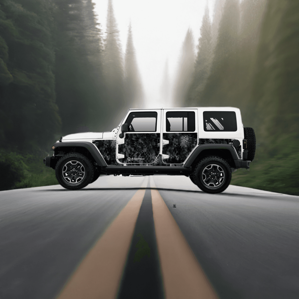 Wrangler JKU Removable Trail Armor
