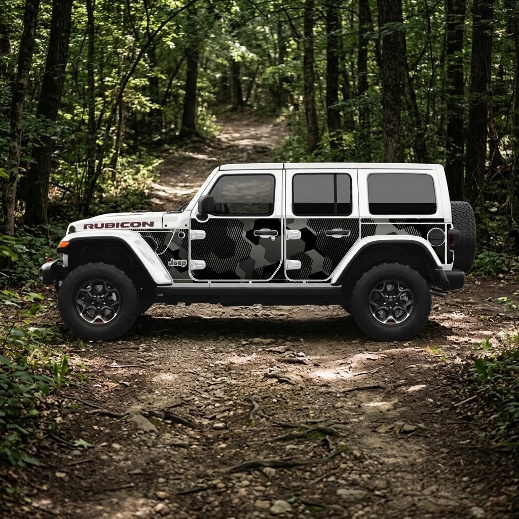 Wrangler JLU Removable Trail Armor