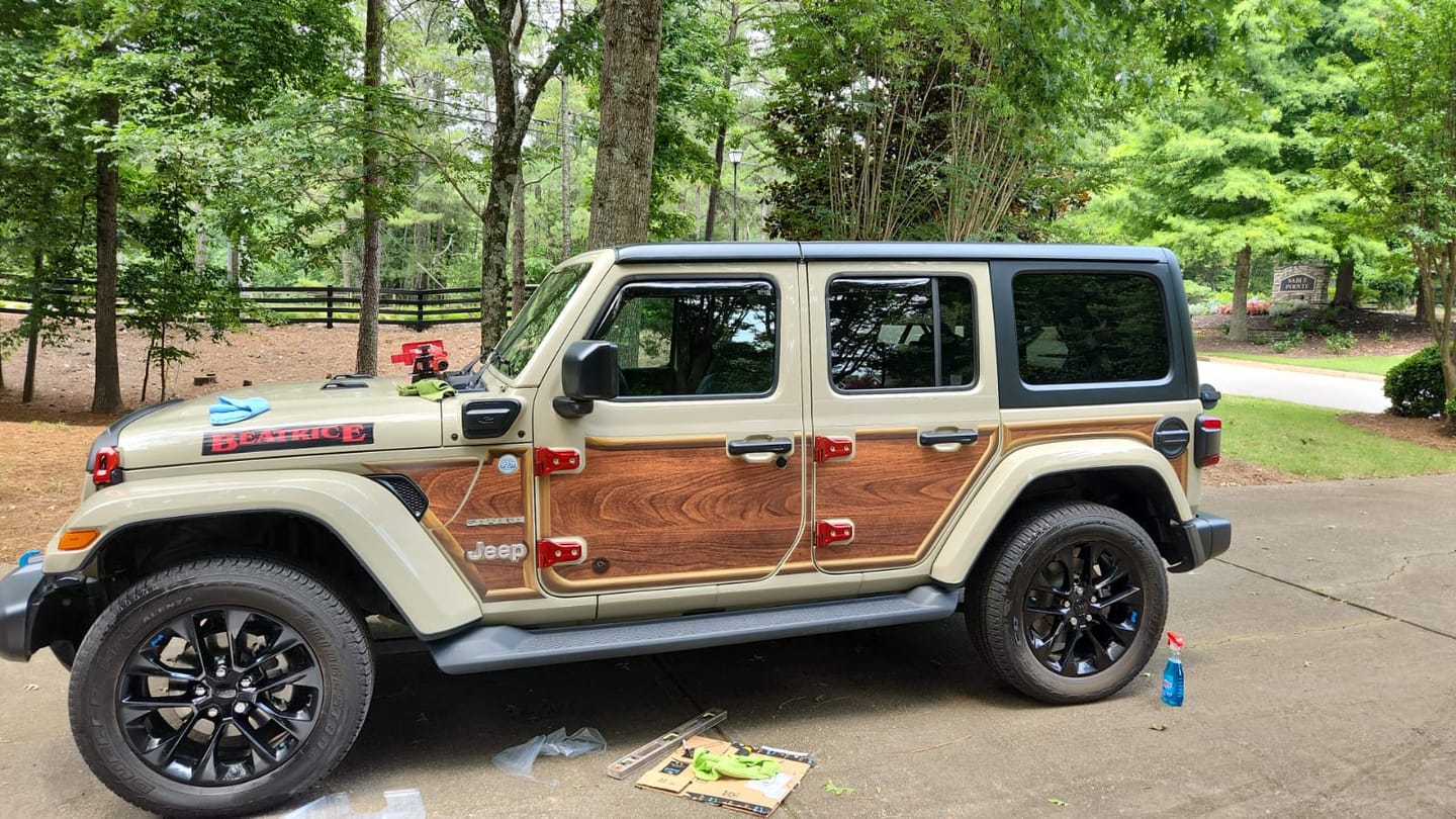 Wrangler JLU Removable Trail Armor