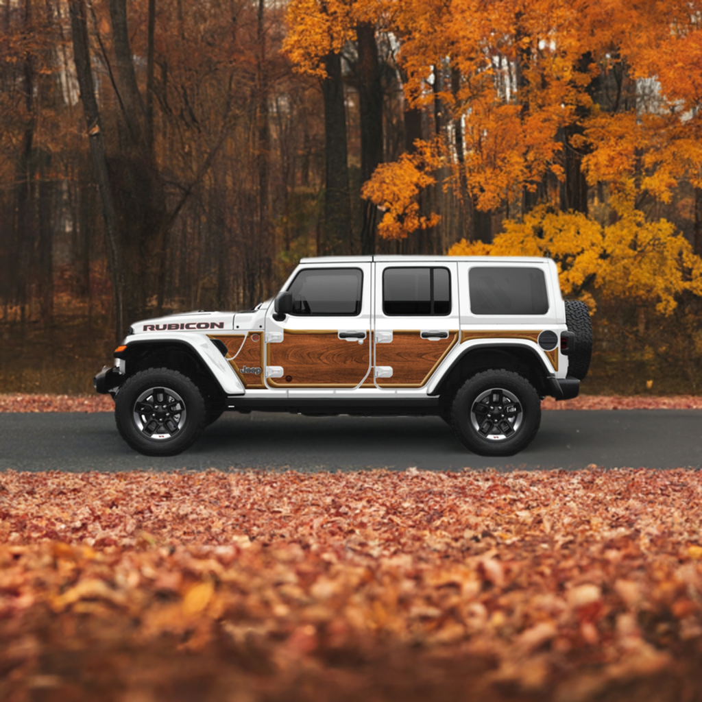 Wrangler JLU Removable Trail Armor