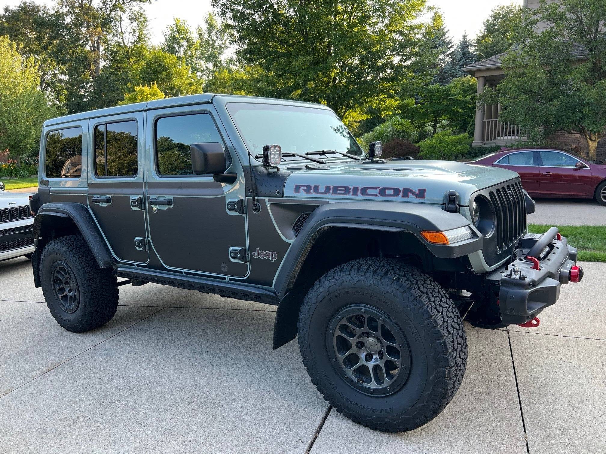 Wrangler JLU Removable Trail Armor