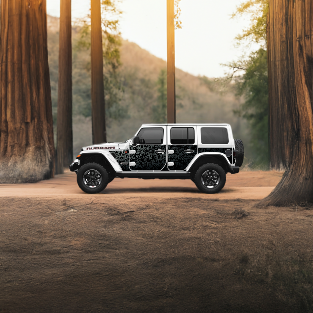 Wrangler JLU Removable Trail Armor