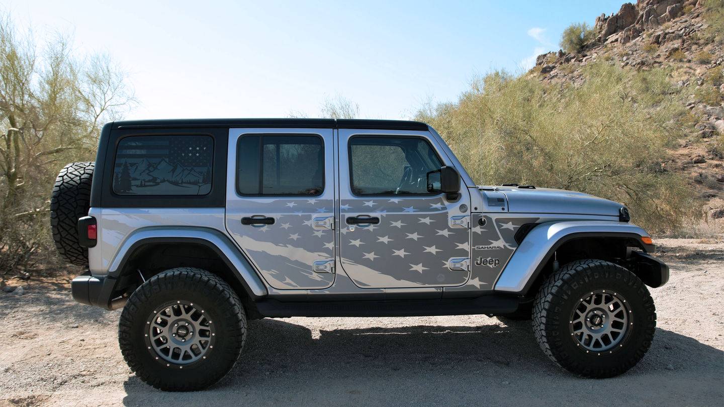 Wrangler JLU Removable Trail Armor