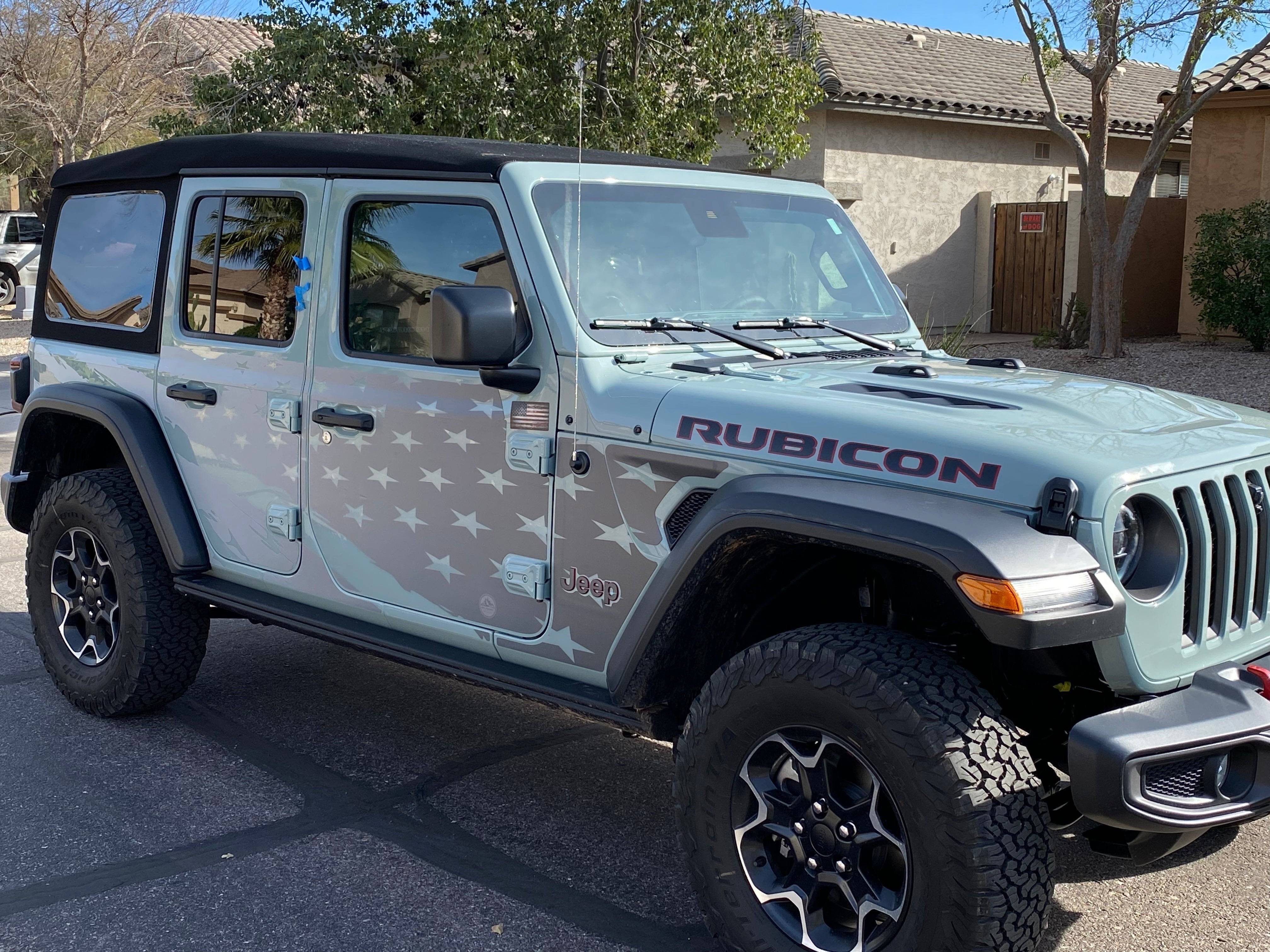 Wrangler JLU Removable Trail Armor