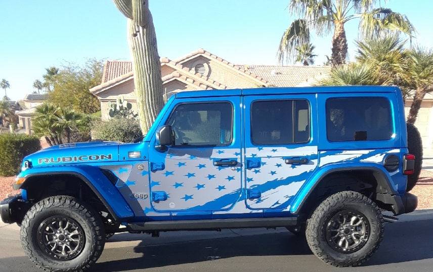 Wrangler JLU Removable Trail Armor