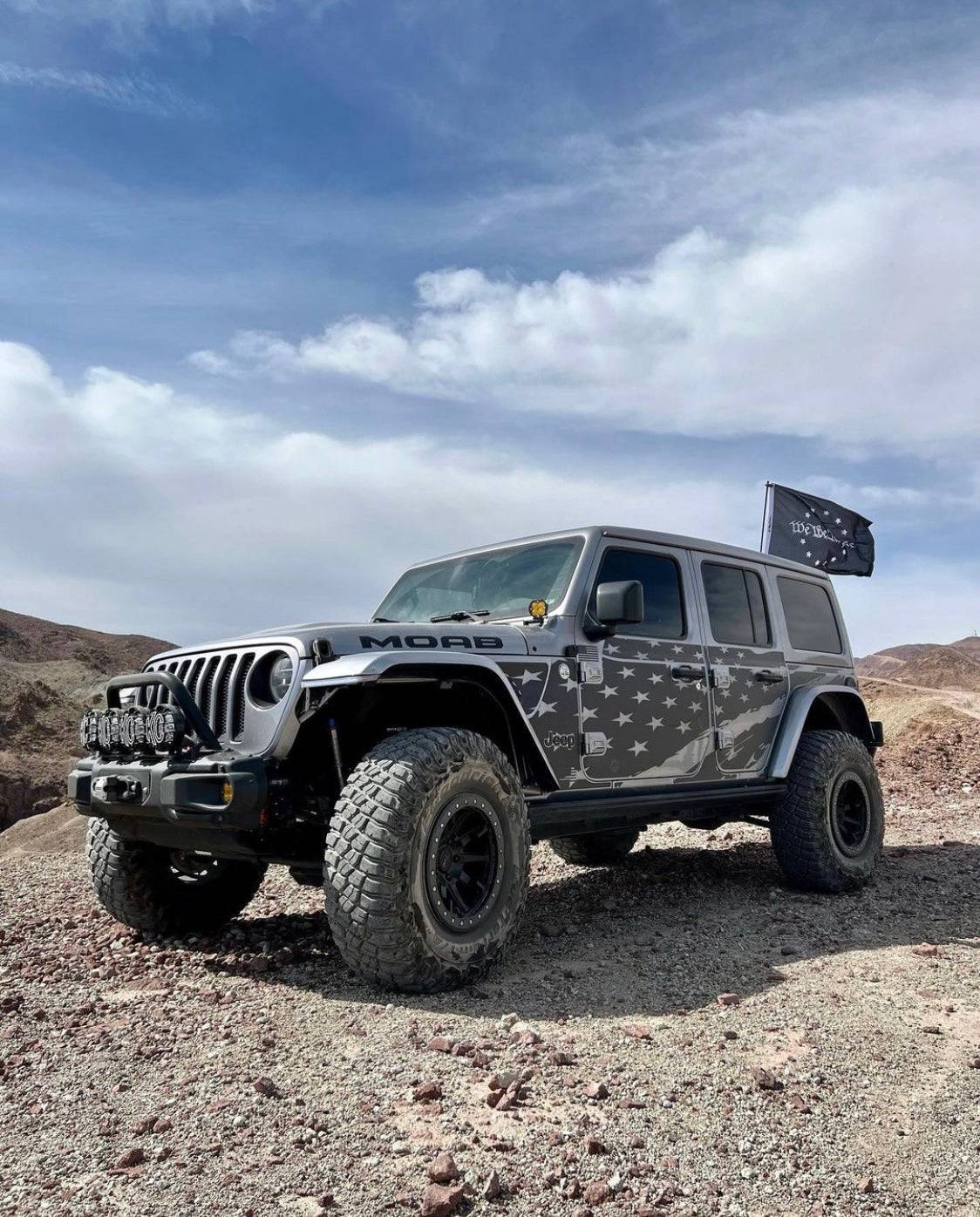 Wrangler JLU Removable Trail Armor
