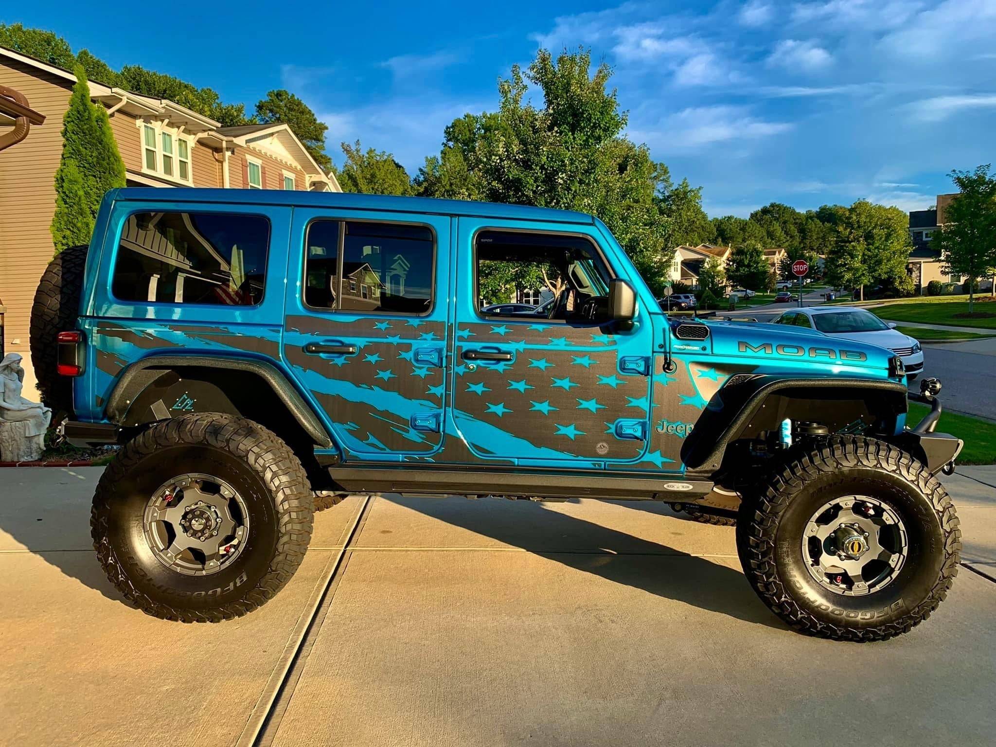 Wrangler JLU Removable Trail Armor