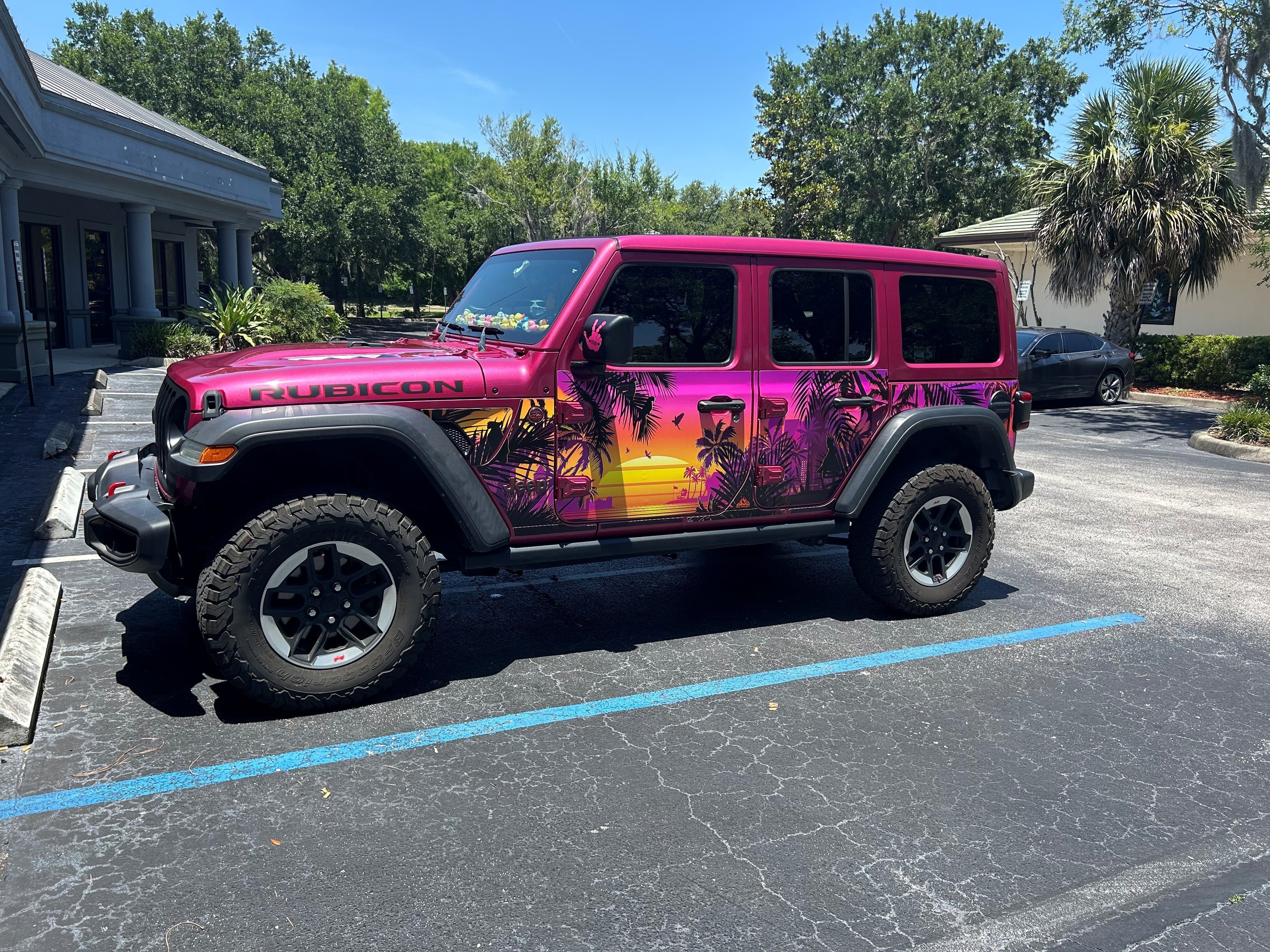 Wrangler JLU Removable Trail Armor