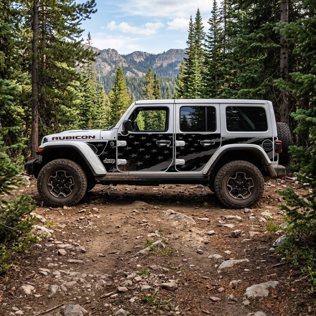 Wrangler JLU Removable Trail Armor