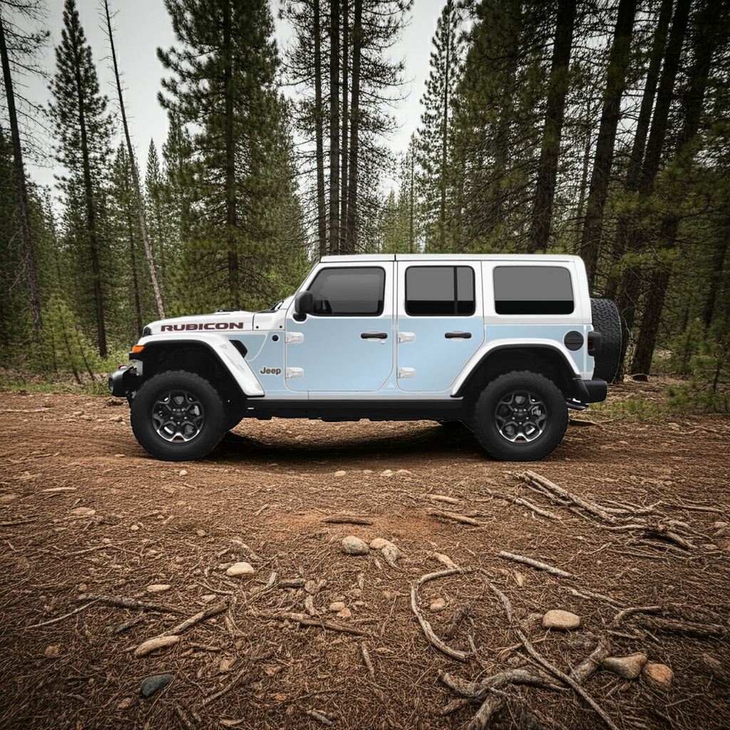 Wrangler JLU Removable Trail Armor