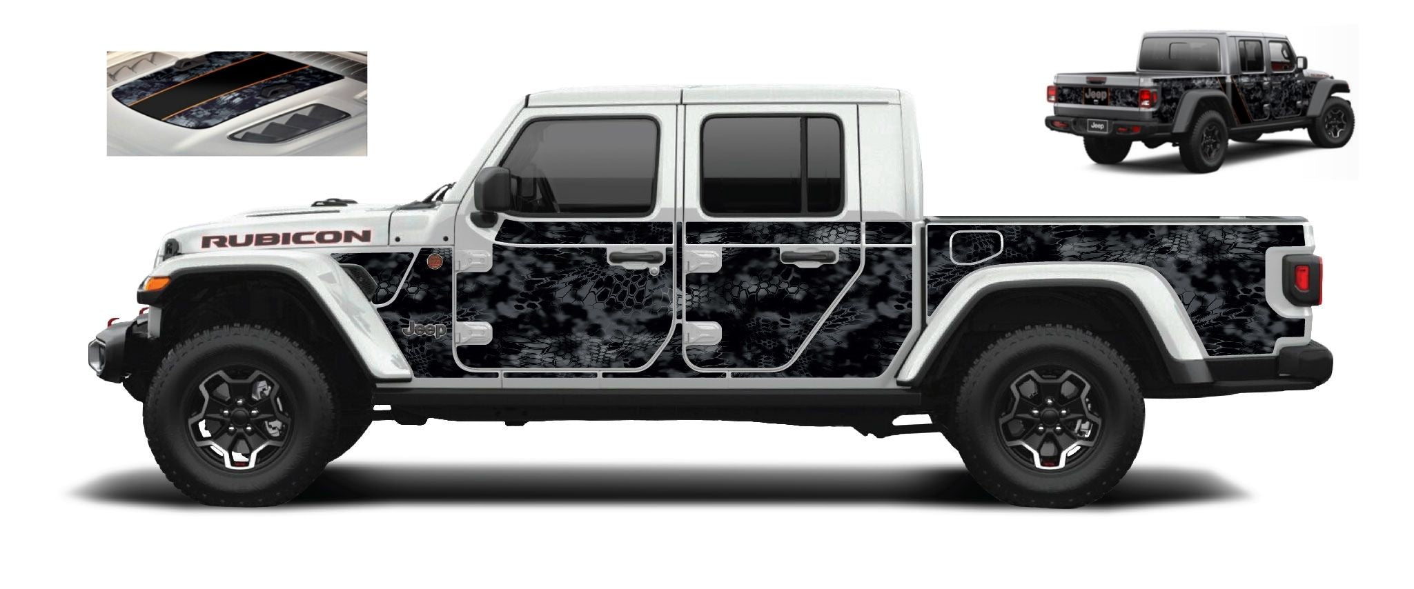 Gladiator JT Kryptek Typhon Limited Edition Removable Trail Armor