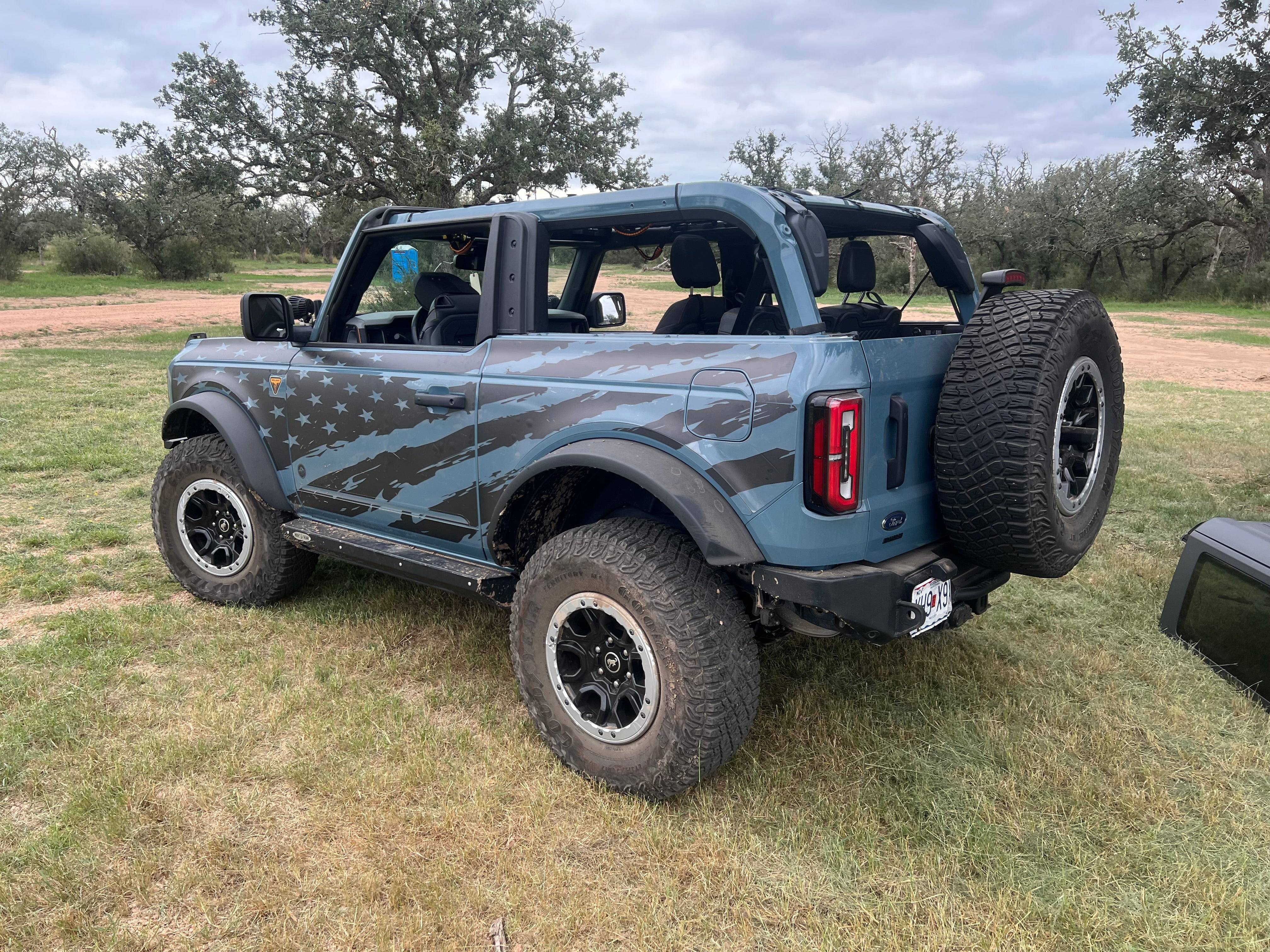 Bronco 2D Removable Trail Armor