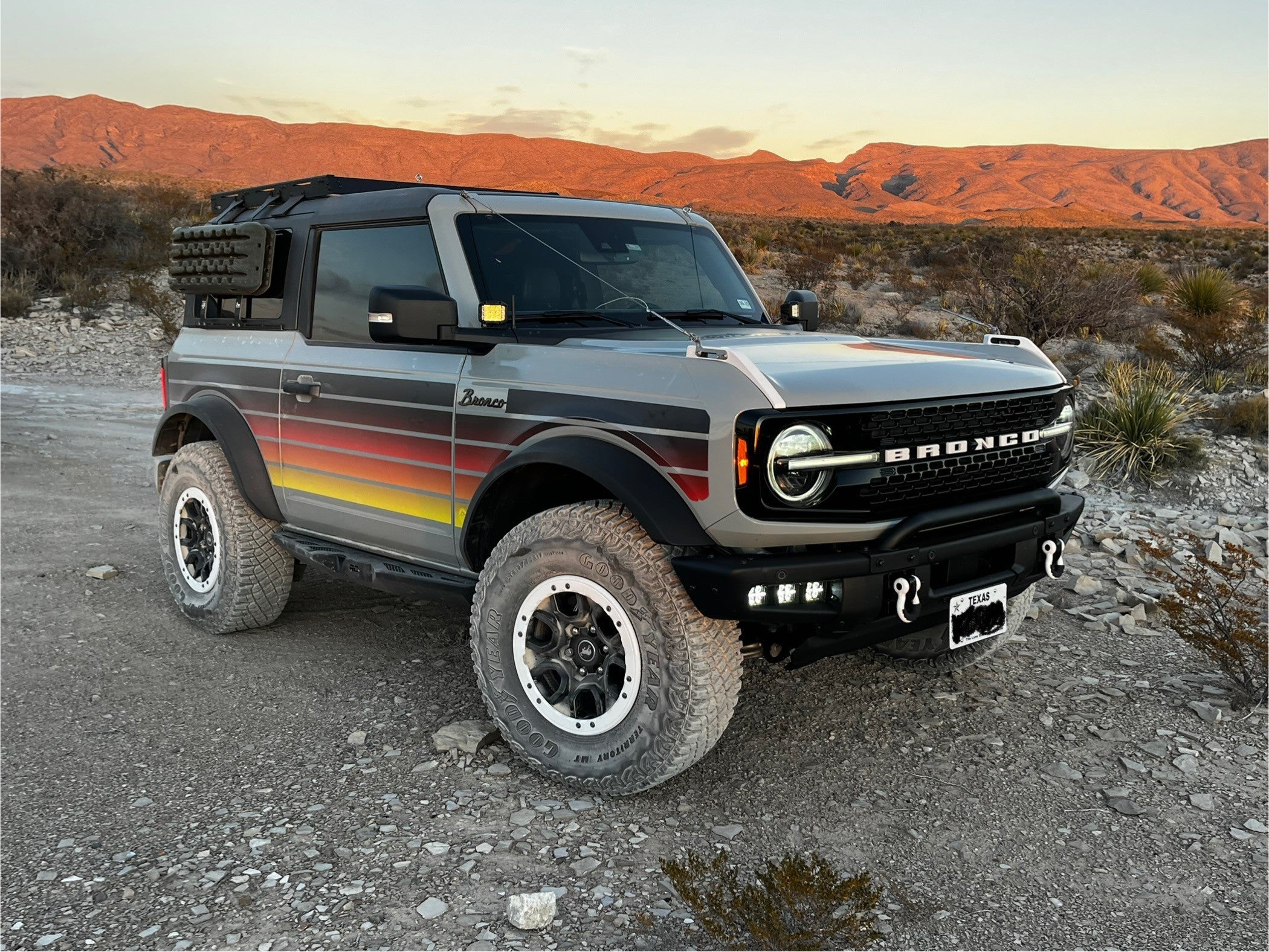 Bronco 2D Removable Trail Armor