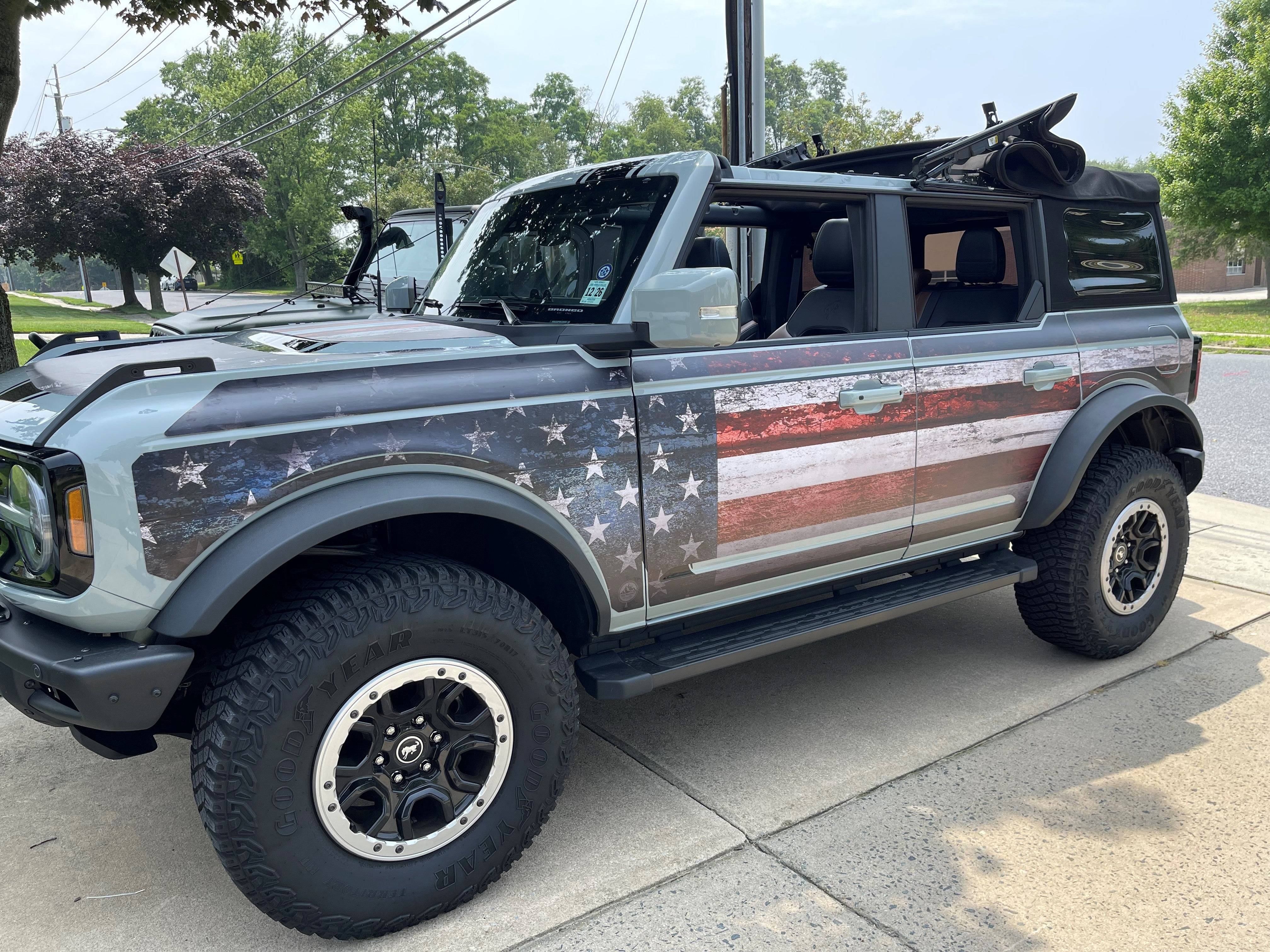 Bronco 4D Removable Trail Armor