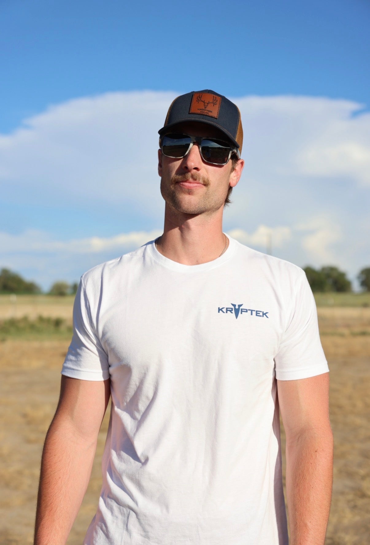 PREORDER-Kryptek Patriot Flag Tee White