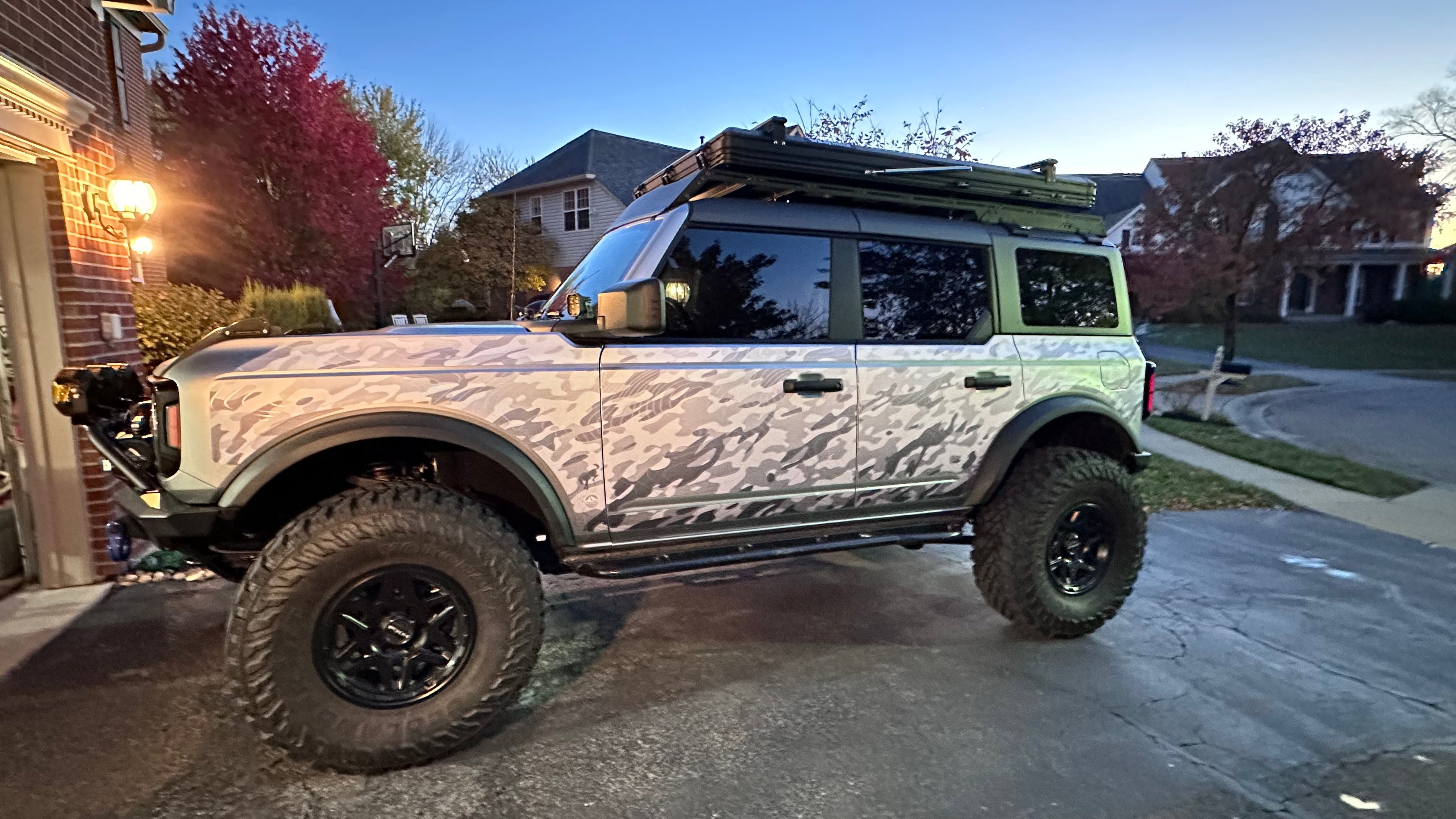 Bronco 4D Removable Trail Armor