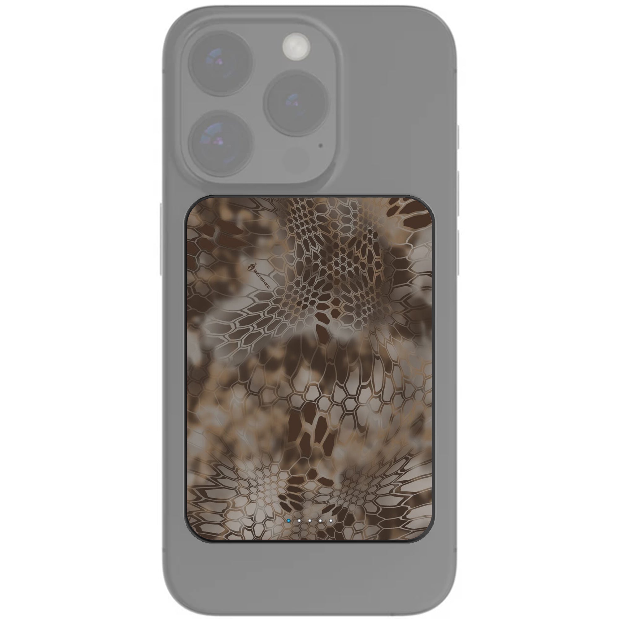 Kryptek Officially Licensed Limited Edition Custom-Printed 5,000mAh MagSafe Magnetic Powerbank & Wireless Battery Charger