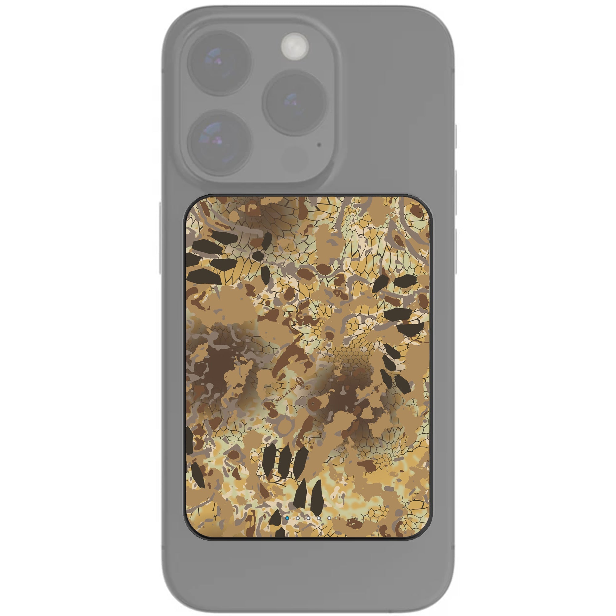 Kryptek Officially Licensed Limited Edition Custom-Printed 5,000mAh MagSafe Magnetic Powerbank & Wireless Battery Charger