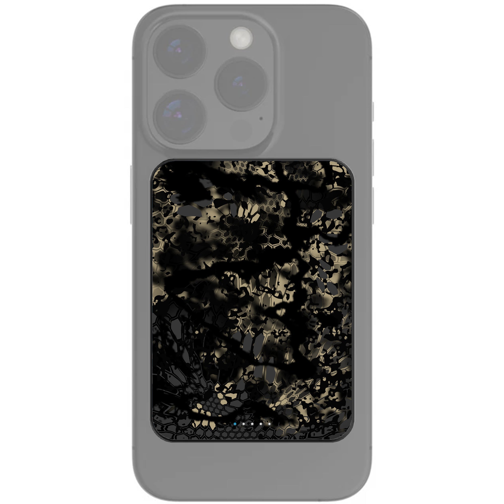 Kryptek Officially Licensed Limited Edition Custom-Printed 5,000mAh MagSafe Magnetic Powerbank & Wireless Battery Charger