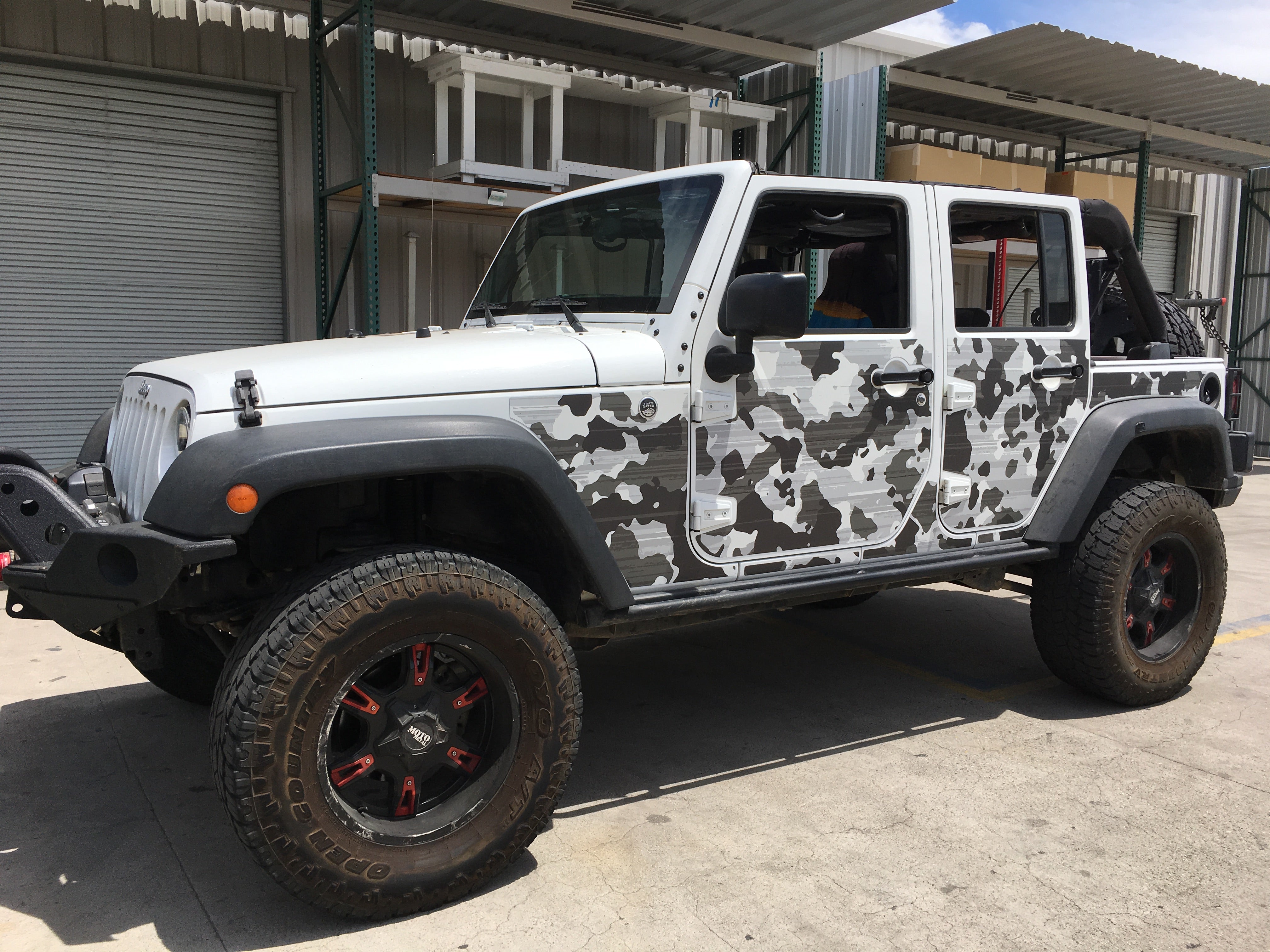 Wrangler JKU Removable Trail Armor