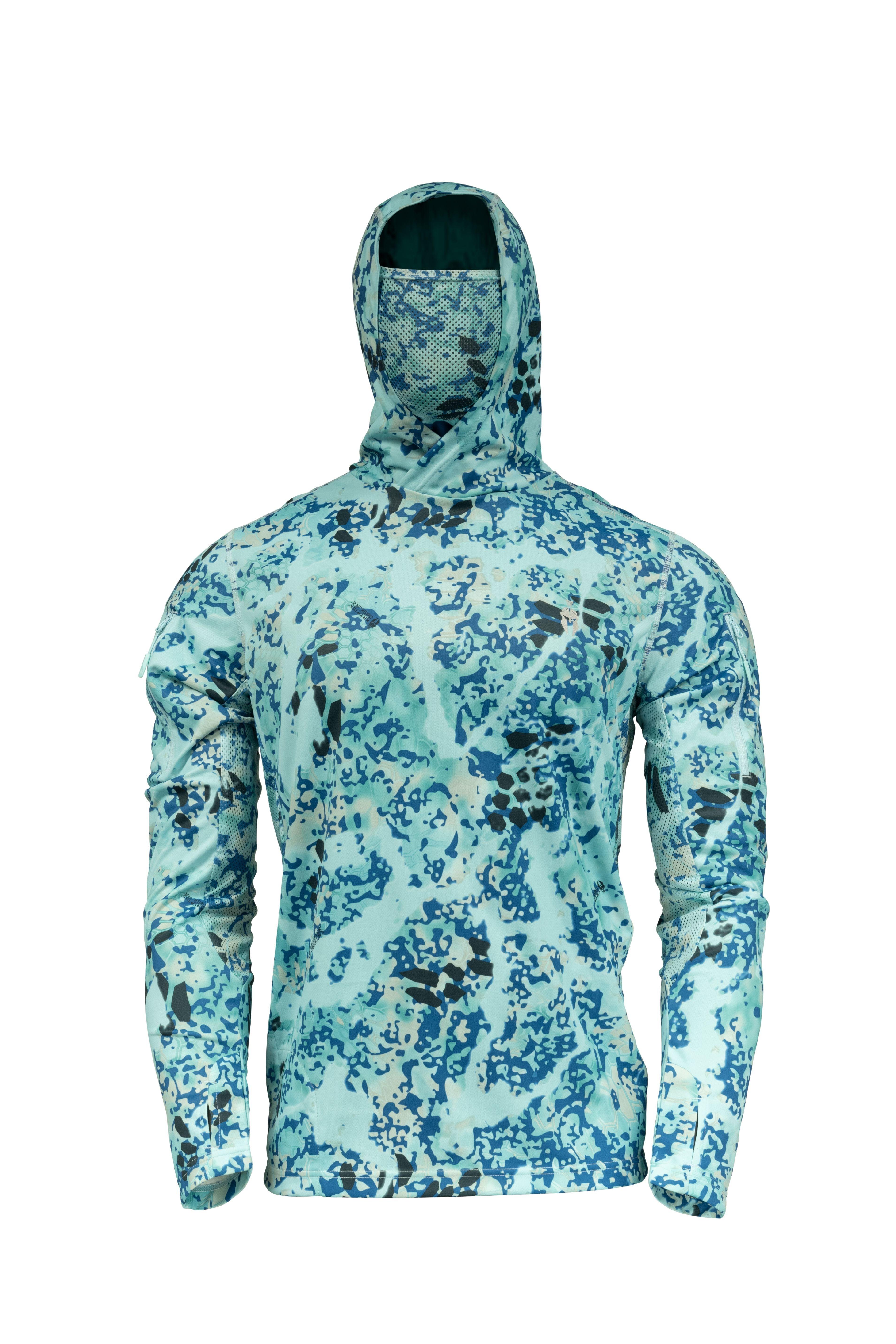 Midnight Lump Hoodie – Kryptek Camo Sun Hoodie for Fishing