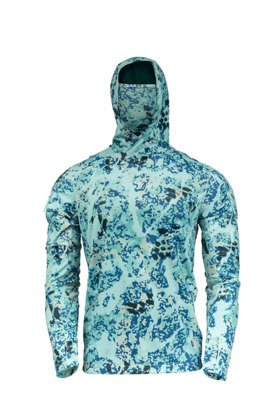 Midnight Lump Hoodie – Kryptek Camo Sun Hoodie for Fishing