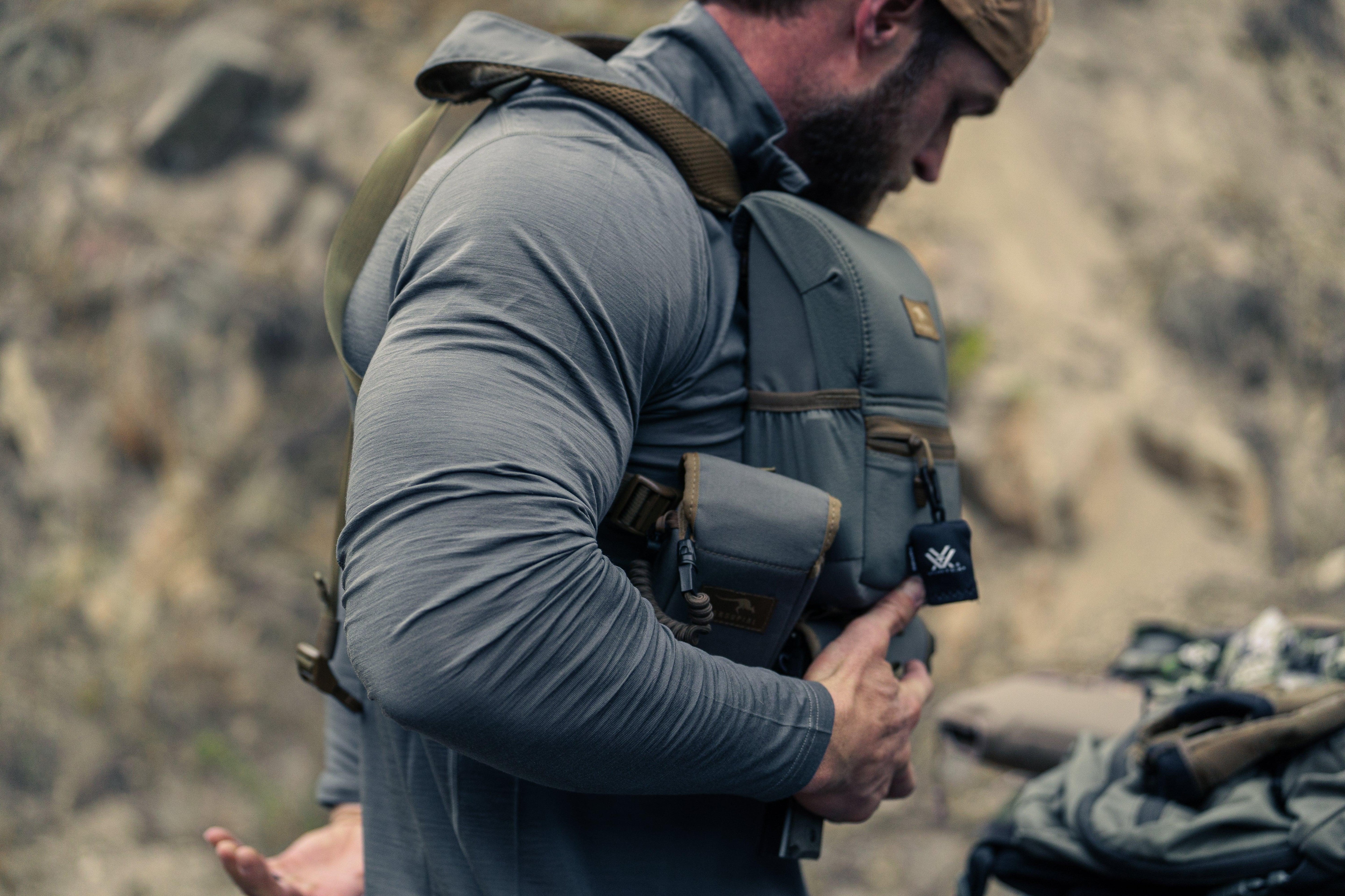 Traverse Merino 1/4 Zip - Kryptek